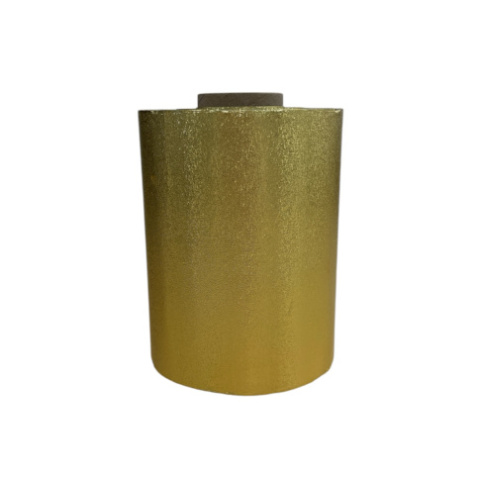 Folia Fryzjerska Aluminiowa Złota Ryflowana z Podajnikiem 100 metrów Folia Fryzjerska Aluminiowa Złota Ryflowana z Podajnikiem 100 metrów