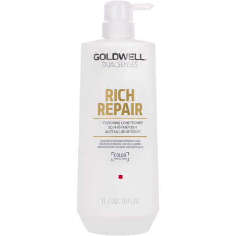 Goldwell Rich Repair, odżywka odbudowująca barierę ochroną włosa, regeneruje 1000ml Goldwell Rich Repair, odżywka odbudowująca barierę ochroną włosa, regeneruje 1000ml