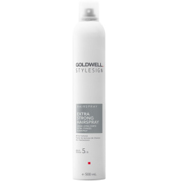 Goldwell Stylesign Hairspray Extra Strong - bardzo mocny lakier do włosów, 500ml