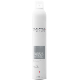 Goldwell Stylesign Working Hairspray - lakier do włosów, elastyczne utrwalenie, 500ml