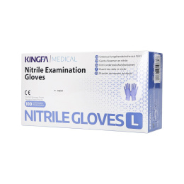 RĘKAWICZKI NITRYLOWE GLOVES VIOLET 100SZT L BESTSELLER! MEGAMOCNE