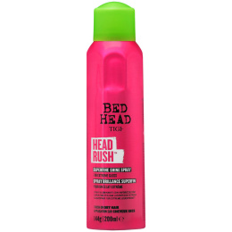 Tigi Bed Head Head Rush Superfine Shine - nabłyszczający spray do włosów, 200ml