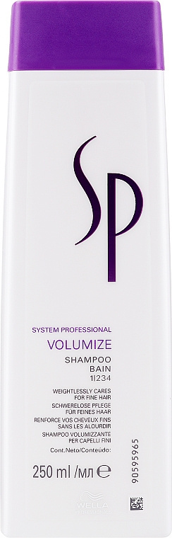 Wella Sp Volumize Szampon Do Włosów Nadający Objętości 250 ml Wella Sp Volumize Szampon Do Włosów Nadający Objętości 250 ml